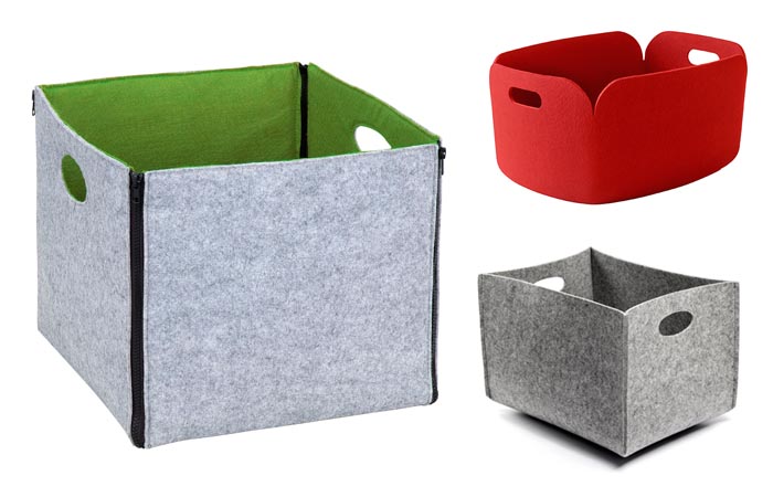 Felt storage basket supplier China